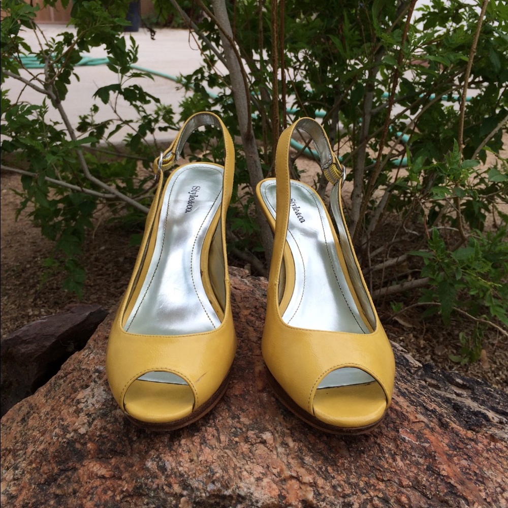 ☀️Sunny Yellow Heels